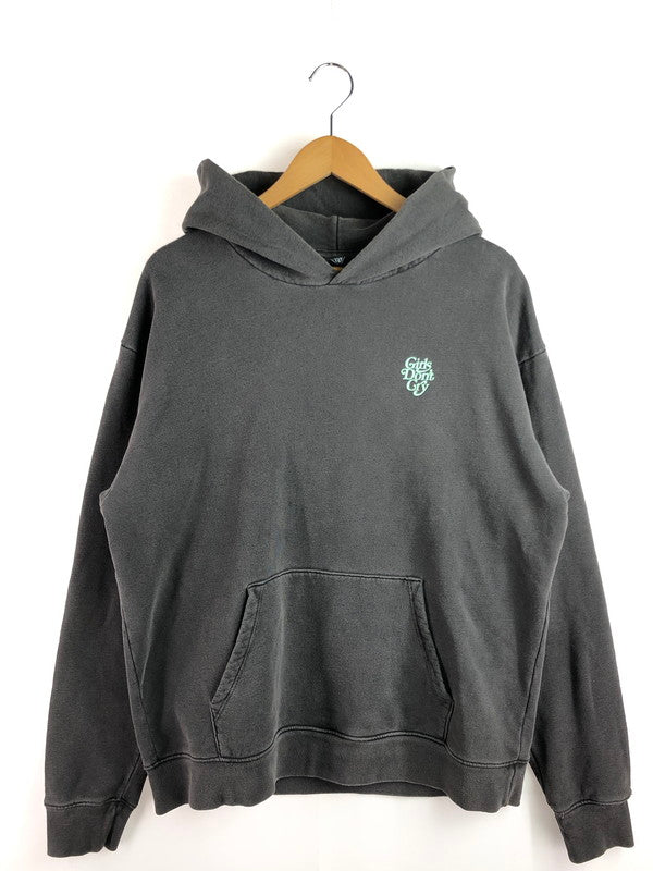 【中古品】【メンズ】 GIRLS DONT CRY ガールズ ドント クライ × VERDY ヴェルディ コラボ COMPLEXCON LIMITED LOGO HOODY ロゴ フーディー 142-251208-rt-16-tag サイズ：L カラー：グレー 万代Net店
