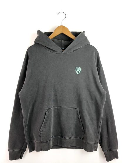 【中古品】【メンズ】 GIRLS DONT CRY ガールズ ドント クライ × VERDY ヴェルディ コラボ COMPLEXCON LIMITED LOGO HOODY ロゴ フーディー 142-251208-rt-16-tag サイズ：L カラー：グレー 万代Net店