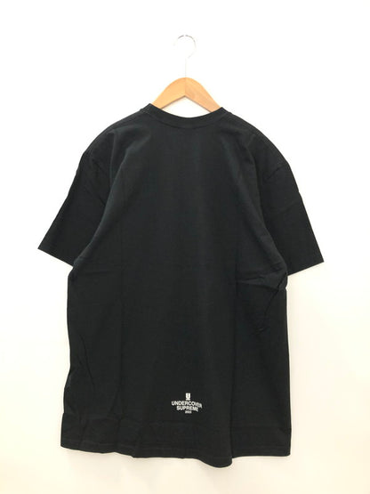 【中古美品】【メンズ】 Supreme シュプリーム × UNDERCOVER アンダーカバー コラボ FACE TEE フェイス Tシャツ 半袖 トップス 149-251212-yy-18-tag サイズ：L カラー：ブラック 万代Net店