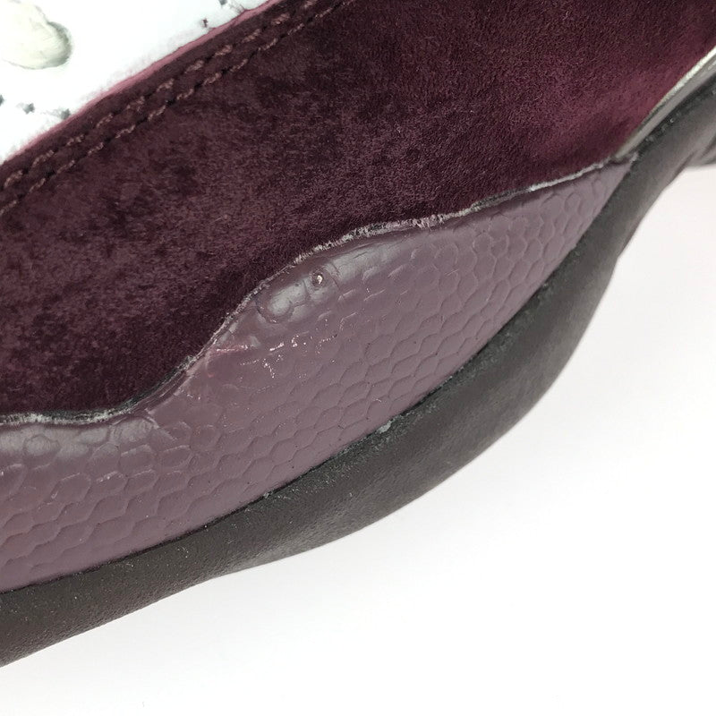 【中古品】【メンズ】 NIKE ナイキ × A MA MANIERE アママニエール WOMEN'S AIR JORDAN 12 WHITE AND BURGUNDY CRUSH ウィメンズ エアジョーダン12 160-251217-rt-14-tag サイズ：27cm US10 カラー：WHITE/BLACK-BURGUNDY CRUSH 万代Net店