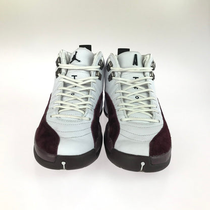 【中古品】【メンズ】 NIKE ナイキ × A MA MANIERE アママニエール WOMEN'S AIR JORDAN 12 WHITE AND BURGUNDY CRUSH ウィメンズ エアジョーダン12 160-251217-rt-14-tag サイズ：27cm US10 カラー：WHITE/BLACK-BURGUNDY CRUSH 万代Net店
