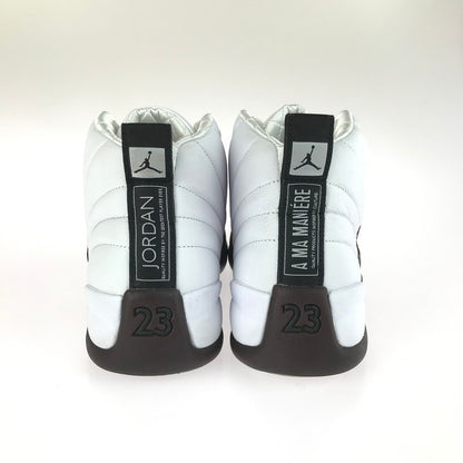 【中古品】【メンズ】 NIKE ナイキ × A MA MANIERE アママニエール WOMEN'S AIR JORDAN 12 WHITE AND BURGUNDY CRUSH ウィメンズ エアジョーダン12 160-251217-rt-14-tag サイズ：27cm US10 カラー：WHITE/BLACK-BURGUNDY CRUSH 万代Net店