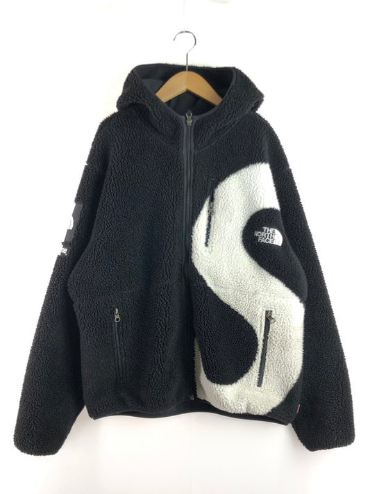 【中古品】【メンズ】 Supreme シュプリーム × THE NORTH FACE ザ・ノースフェイス 20AW S LOGO HOODED FLEECE JACKET NT62004I フリース ジャケット 国内正規 149-251228-rt-10-tag サイズ：M カラー：ブラック/ホワイト 万代Net店