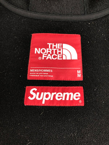 【中古品】【メンズ】 Supreme シュプリーム × THE NORTH FACE ザ・ノースフェイス 20AW S LOGO HOODED FLEECE JACKET NT62004I フリース ジャケット 国内正規 149-251228-rt-10-tag サイズ：M カラー：ブラック/ホワイト 万代Net店
