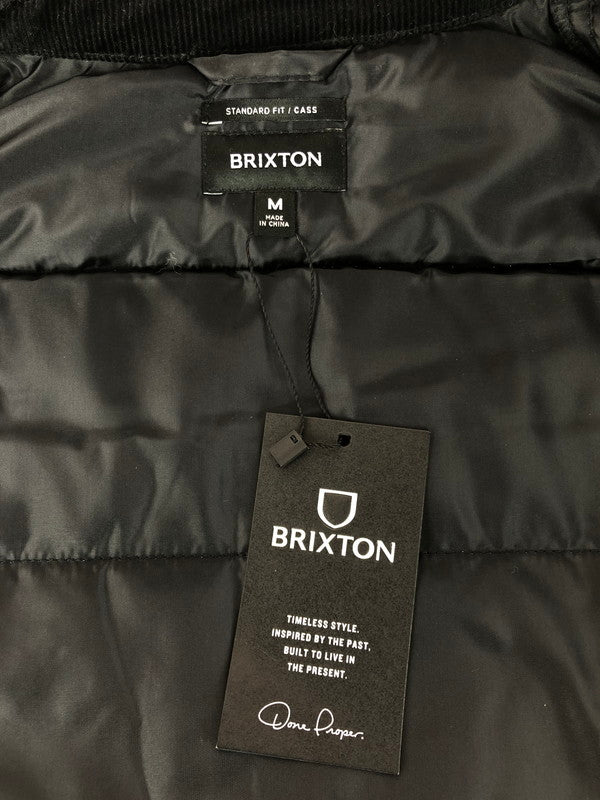 【中古品】【メンズ】 BRIXTON ブリクストン CASS JACKET 03287 キャス ジャケット アウター 142-251210-na-04-tag サイズ：M カラー：ブラック 万代Net店
