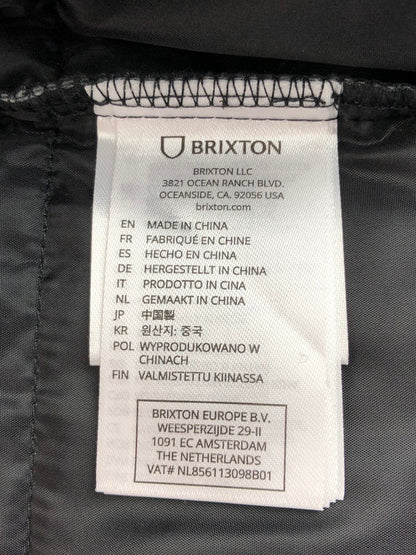 【中古品】【メンズ】 BRIXTON ブリクストン CASS JACKET 03287 キャス ジャケット アウター 142-251210-na-04-tag サイズ：M カラー：ブラック 万代Net店