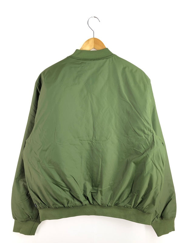 【中古美品】【メンズ】 BRIXTON ブリクストン DILLINGER FLIGHT BOMBER JACKET 03439 ディリンジャー フライト ボンバー ジャケット アウター 142-251210-na-03-tag サイズ：L カラー：CYPRESS GREEN 万代Net店