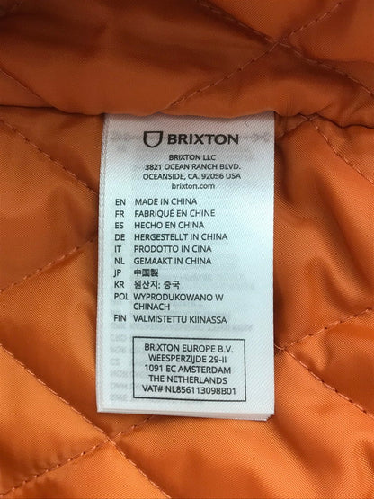 【中古美品】【メンズ】 BRIXTON ブリクストン DILLINGER FLIGHT BOMBER JACKET 03439 ディリンジャー フライト ボンバー ジャケット アウター 142-251210-na-03-tag サイズ：L カラー：CYPRESS GREEN 万代Net店