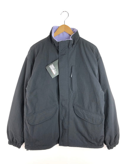 【中古美品】【メンズ】 FIRST DOWN ファーストダウン REVERSIBLE BACK FLEECE JACKET F742014 リバーシブル バック フリース ジャケット アウター 144-251210-na-11-tag サイズ：L カラー：ブラック/ライトパープル 万代Net店