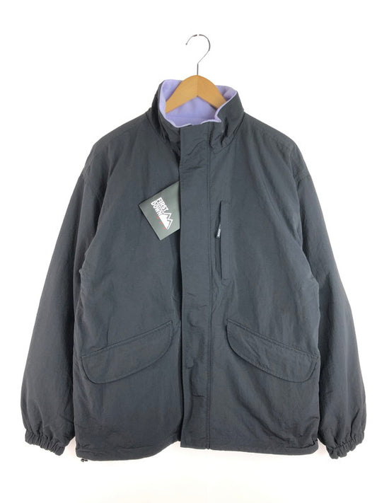 【中古美品】【メンズ】 FIRST DOWN ファーストダウン REVERSIBLE BACK FLEECE JACKET F742014 リバーシブル バック フリース ジャケット アウター 144-251210-na-11-tag サイズ：L カラー：ブラック/ライトパープル 万代Net店