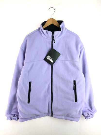 【中古美品】【メンズ】 FIRST DOWN ファーストダウン REVERSIBLE BACK FLEECE JACKET F742014 リバーシブル バック フリース ジャケット アウター 144-251210-na-11-tag サイズ：L カラー：ブラック/ライトパープル 万代Net店