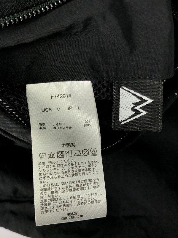 【中古美品】【メンズ】 FIRST DOWN ファーストダウン REVERSIBLE BACK FLEECE JACKET F742014 リバーシブル バック フリース ジャケット アウター 144-251210-na-11-tag サイズ：L カラー：ブラック/ライトパープル 万代Net店