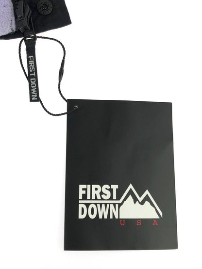 【中古美品】【メンズ】 FIRST DOWN ファーストダウン REVERSIBLE BACK FLEECE JACKET F742014 リバーシブル バック フリース ジャケット アウター 144-251210-na-11-tag サイズ：L カラー：ブラック/ライトパープル 万代Net店