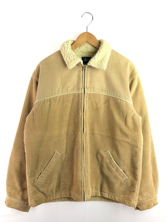 【現状渡し品】【メンズ】 OLD STUSSY オールド ステューシー 90'S BOA CORDUROY JACKET ボア コーデュロイ ジャケット アウター 142-251210-na-05-tag サイズ：M カラー：ベージュ 万代Net店