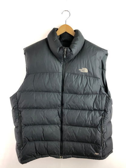 【現状渡し品】【メンズ】 THE NORTH FACE ザ・ノースフェイス 700 FILL DOWN VEST BLACK 海外正規 700フィル ダウンベスト トップス 144-251208-rt-19-tag サイズ：XXL カラー：ブラック 万代Net店
