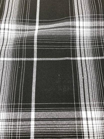 【中古品】【メンズ】 CALTOP キャるトップ L/S CHECK SHIRT BLACK ロングスリーブ チェックシャツ USA製 長袖シャツ 146-251215-rt-11-tag サイズ：3X カラー：ブラック 万代Net店