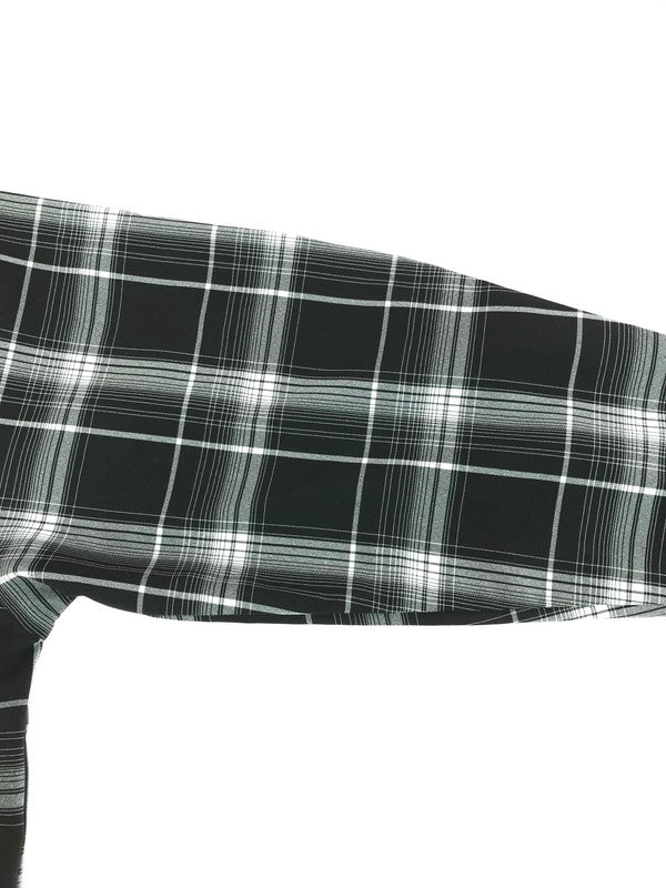 【中古品】【メンズ】 CALTOP キャるトップ L/S CHECK SHIRT BLACK ロングスリーブ チェックシャツ USA製 長袖シャツ 146-251215-rt-11-tag サイズ：3X カラー：ブラック 万代Net店