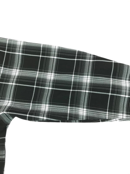【中古品】【メンズ】 CALTOP キャるトップ L/S CHECK SHIRT BLACK ロングスリーブ チェックシャツ USA製 長袖シャツ 146-251215-rt-11-tag サイズ：3X カラー：ブラック 万代Net店