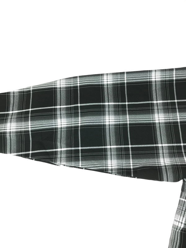 【中古品】【メンズ】 CALTOP キャるトップ L/S CHECK SHIRT BLACK ロングスリーブ チェックシャツ USA製 長袖シャツ 146-251215-rt-11-tag サイズ：3X カラー：ブラック 万代Net店