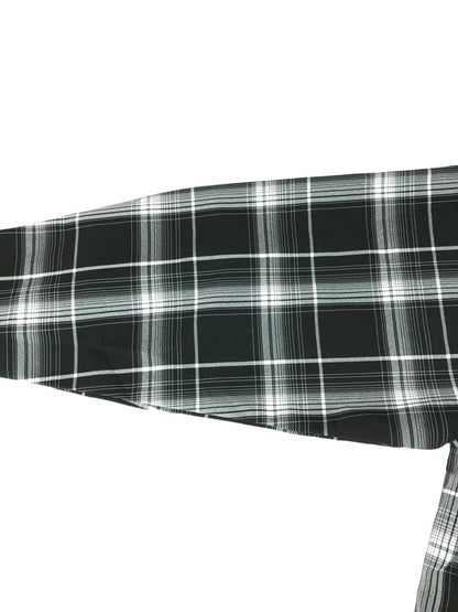 【中古品】【メンズ】 CALTOP キャるトップ L/S CHECK SHIRT BLACK ロングスリーブ チェックシャツ USA製 長袖シャツ 146-251215-rt-11-tag サイズ：3X カラー：ブラック 万代Net店