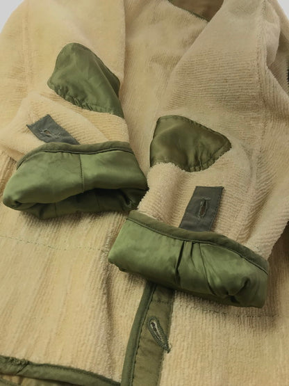 【現状渡し品】【メンズ】 US ARMY アメリカ軍 50'S M-51 WOOL PILE LINER JACKET 50年代 ウール パイル ライナー アウター 146-260925-na-22-tagh サイズ：サイズ不明 下記参照 カラー：ベージュ系 万代Net店