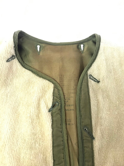【現状渡し品】【メンズ】 US ARMY アメリカ軍 50'S M-51 WOOL PILE LINER JACKET 50年代 ウール パイル ライナー アウター 146-260925-na-22-tagh サイズ：サイズ不明 下記参照 カラー：ベージュ系 万代Net店