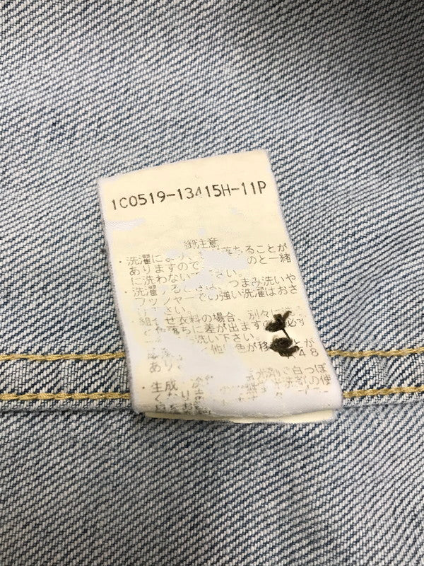 【中古品】【メンズ】 A.P.C. アーペーセー L/S DENIM WORK SHIRT ロングスリーブ デニム ワーク シャツ トップス 141-251213-rt-16-tag サイズ：M カラー：ライトブルー 万代Net店