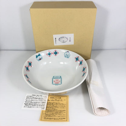 【中古美品】 ちいかわ飯店 ラーメンどんぶり＆レンゲセット 039-251225-hi-13-tag 万代Net店