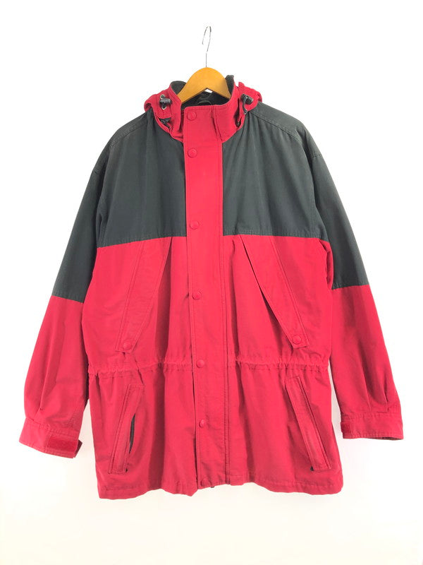 【中古品】【メンズ】 EDDIE BAUER エディー・バウアー 00’S MOUNTAIN PARKA 00年代 マウンテンパーカー アウター 146-261001-na-28-tagh サイズ：L カラー：レッド/ブラック 万代Net店