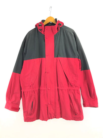 【中古品】【メンズ】 EDDIE BAUER エディー・バウアー 00’S MOUNTAIN PARKA 00年代 マウンテンパーカー アウター 146-261001-na-28-tagh サイズ：L カラー：レッド/ブラック 万代Net店