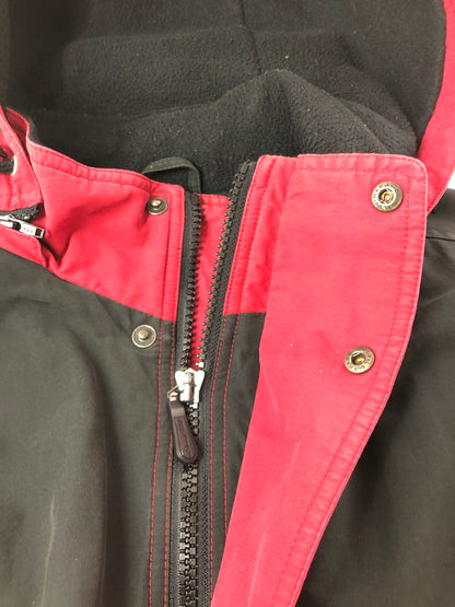 【中古品】【メンズ】 EDDIE BAUER エディー・バウアー 00’S MOUNTAIN PARKA 00年代 マウンテンパーカー アウター 146-261001-na-28-tagh サイズ：L カラー：レッド/ブラック 万代Net店