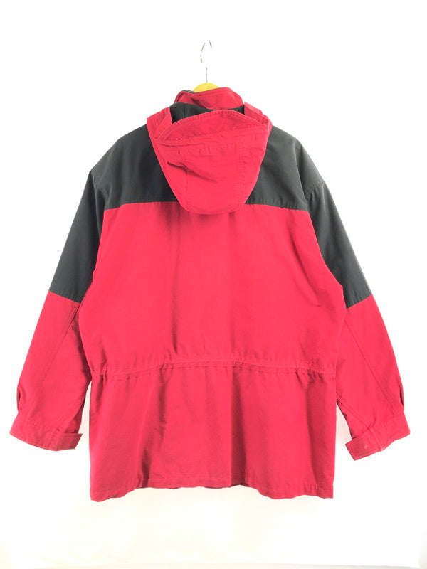 【中古品】【メンズ】 EDDIE BAUER エディー・バウアー 00’S MOUNTAIN PARKA 00年代 マウンテンパーカー アウター 146-261001-na-28-tagh サイズ：L カラー：レッド/ブラック 万代Net店