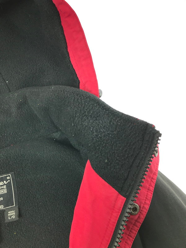 【中古品】【メンズ】 EDDIE BAUER エディー・バウアー 00’S MOUNTAIN PARKA 00年代 マウンテンパーカー アウター 146-261001-na-28-tagh サイズ：L カラー：レッド/ブラック 万代Net店