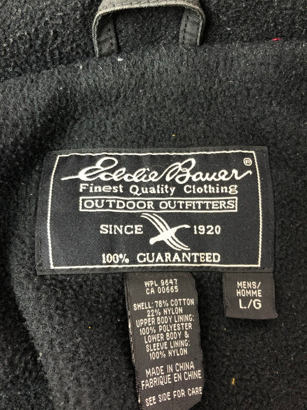 【中古品】【メンズ】 EDDIE BAUER エディー・バウアー 00’S MOUNTAIN PARKA 00年代 マウンテンパーカー アウター 146-261001-na-28-tagh サイズ：L カラー：レッド/ブラック 万代Net店