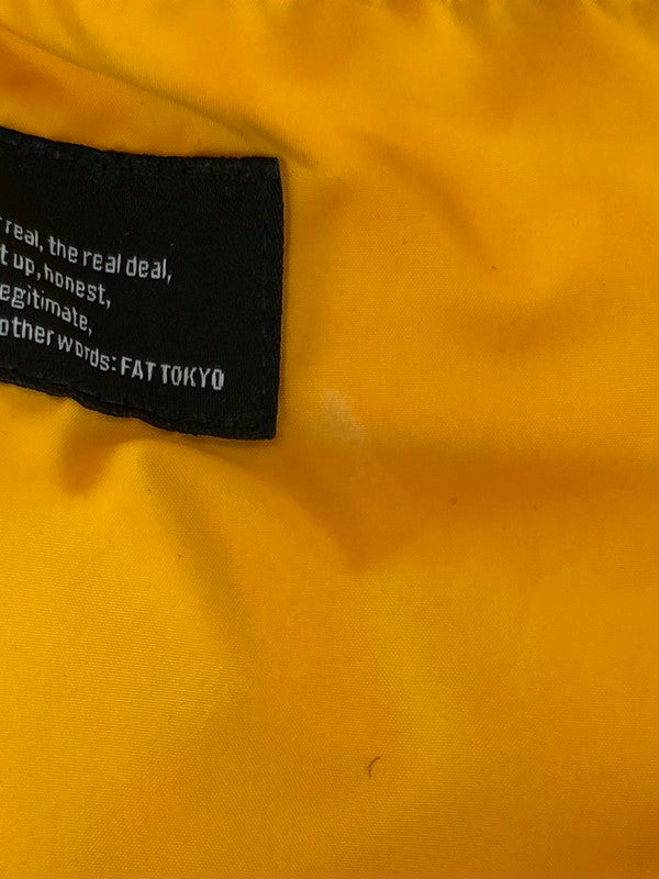 【現状渡し品】【メンズ】 FAT エフエーティー STEEPGOOSE DOWN JACKET F32120-JK02-AB スティープグース ダウンジャケット アウター 142-251210-na-10-tag サイズ：FAT カラー：イエロー 万代Net店