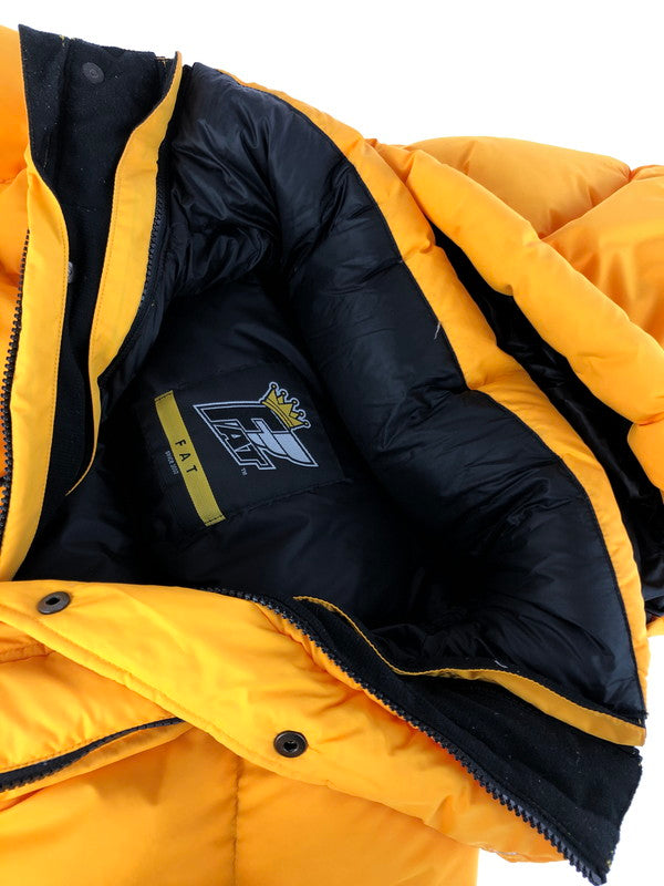 【現状渡し品】【メンズ】 FAT エフエーティー STEEPGOOSE DOWN JACKET F32120-JK02-AB スティープグース ダウンジャケット アウター 142-251210-na-10-tag サイズ：FAT カラー：イエロー 万代Net店