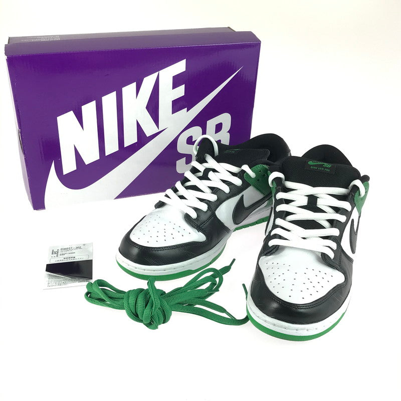 【中古品】【メンズ】 NIKE SB ナイキエスビー DUNK LOW PRO BLACK AND CLASSIC GREEN BQ6817-302 ダンク ロー プロ スニーカー 靴 160-251211-rt-15-tag サイズ：30cm US 12 カラー：CLASSIC GREEN/BLACK 万代Net店