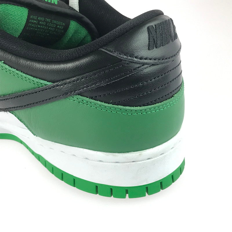 【中古品】【メンズ】 NIKE SB ナイキエスビー DUNK LOW PRO BLACK AND CLASSIC GREEN BQ6817-302 ダンク ロー プロ スニーカー 靴 160-251211-rt-15-tag サイズ：30cm US 12 カラー：CLASSIC GREEN/BLACK 万代Net店