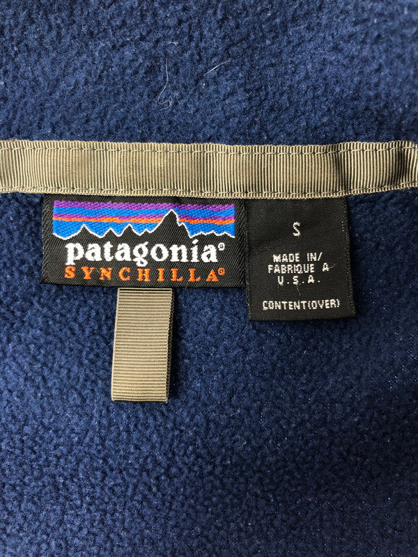【現状渡し品】【メンズ】 PATAGONIA パタゴニア SYNCHILLA 25391 00年製 シンチラ ジャケット ライトアウター 144-260524-rt-06-tagh サイズ：S カラー：ネイビー 万代Net店