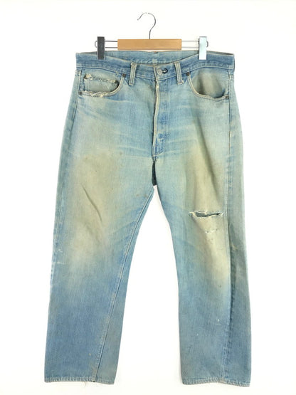 【現状渡し品】【メンズ】 Levi's リーバイス SMALL-E DENIM PANTS スモール イー デニムパンツ 刻印6 通常R 黒カン 66前期 60S-70S 501 ジーンズ 157-251213-rt-09-tag サイズ：表記消え 下記参照 カラー：ライトインディゴ 万代Net店