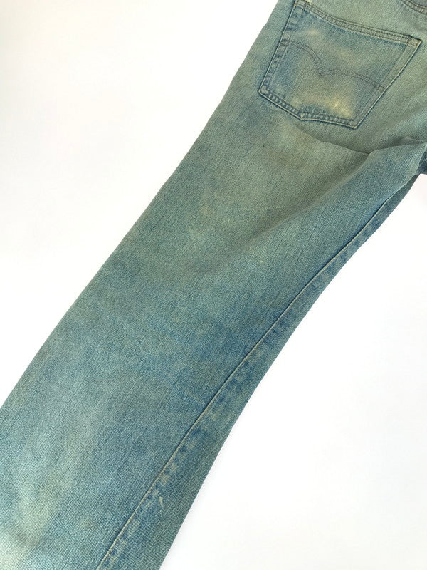 【現状渡し品】【メンズ】 Levi's リーバイス SMALL-E DENIM PANTS スモール イー デニムパンツ 刻印6 通常R 黒カン 66前期 60S-70S 501 ジーンズ 157-251213-rt-09-tag サイズ：表記消え 下記参照 カラー：ライトインディゴ 万代Net店