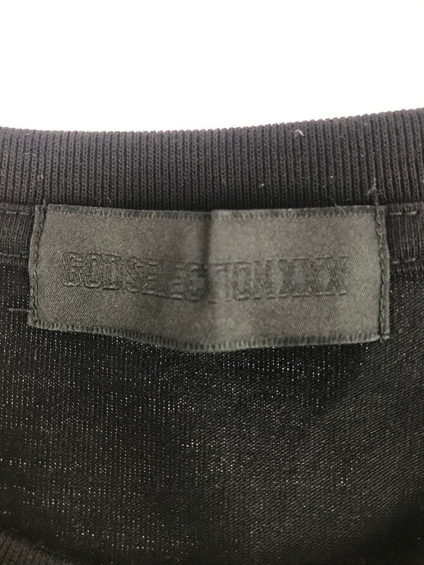 【中古美品】【メンズ】 GOD SELECTION XXX ゴッド セレクション トリプル エックス GIGI HADID TEE ジジ ハディッド Tシャツ トップス 142-251211-rt-01-tag サイズ：XL カラー：ブラック 万代Net店