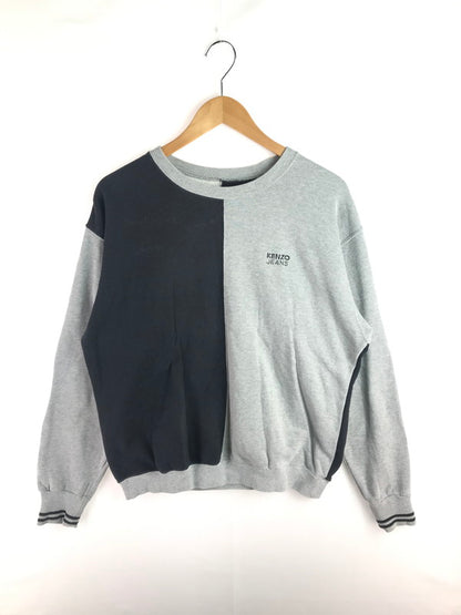 【中古品】【メンズ】 KENZO JEANS ケンゾー ジーンズ 90's SWEAT 90年代 スウェット トレーナー トップス 141-251211-rt-02-tag サイズ：F カラー：グyレー 万代Net店