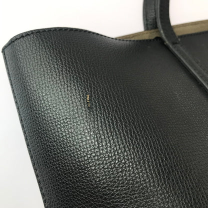 【中古品】【レディース】 FENDI フェンディ LOGO LEATHER TOTE BAG 8BH348 ロゴ レザー トートバッグ カバン 180-251212-yy-03-tag カラー：ブラック 万代Net店
