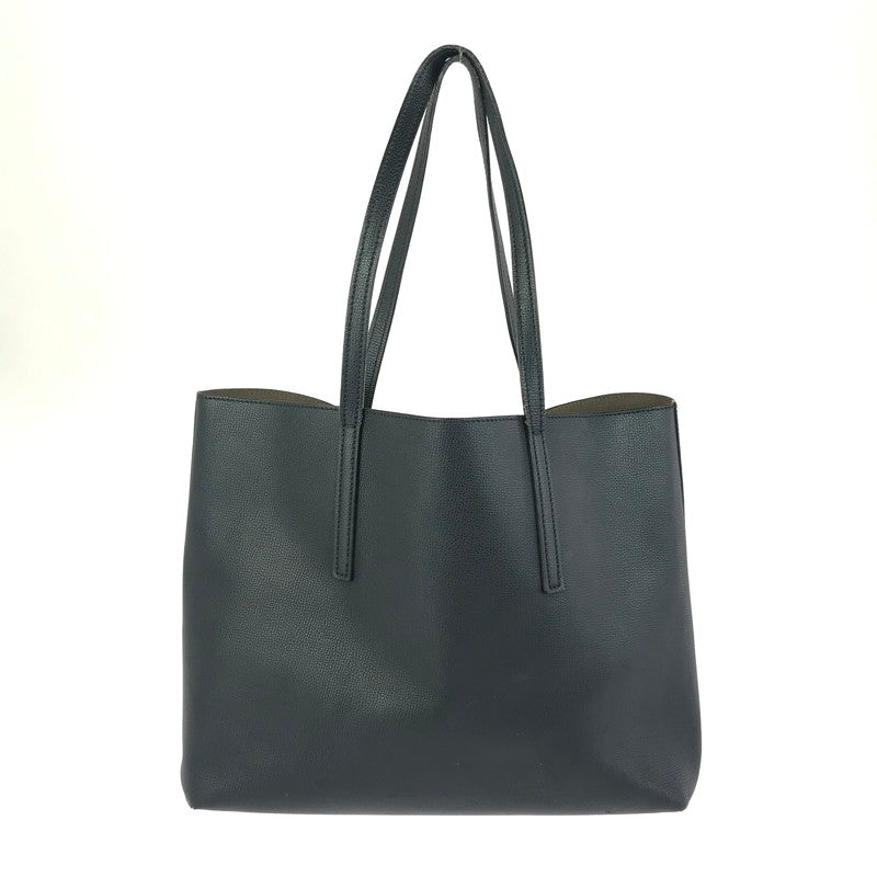【中古品】【レディース】 FENDI フェンディ LOGO LEATHER TOTE BAG 8BH348 ロゴ レザー トートバッグ カバン 180-251212-yy-03-tag カラー：ブラック 万代Net店