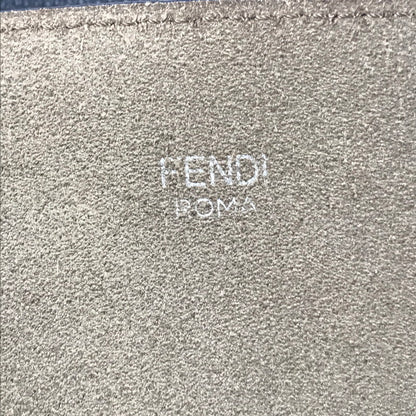 【中古品】【レディース】 FENDI フェンディ LOGO LEATHER TOTE BAG 8BH348 ロゴ レザー トートバッグ カバン 180-251212-yy-03-tag カラー：ブラック 万代Net店