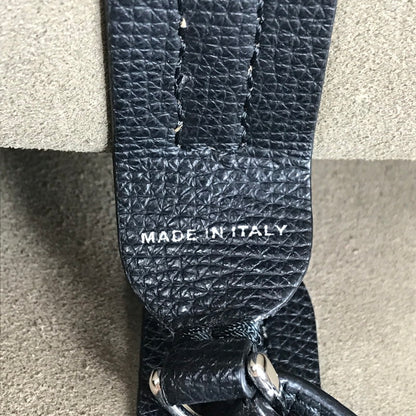 【中古品】【レディース】 FENDI フェンディ LOGO LEATHER TOTE BAG 8BH348 ロゴ レザー トートバッグ カバン 180-251212-yy-03-tag カラー：ブラック 万代Net店