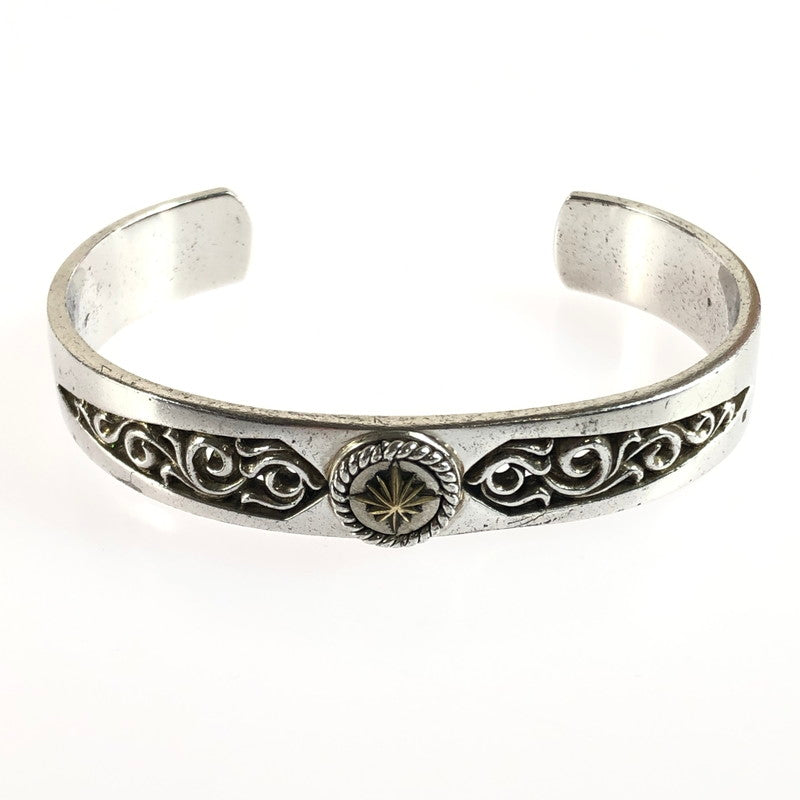 【中古品】【メンズ】 SAAD サード SV925 唐草 太陽神バングル アクセサリー 191-251217-na-03-tag カラー：シルバー 万代Net店