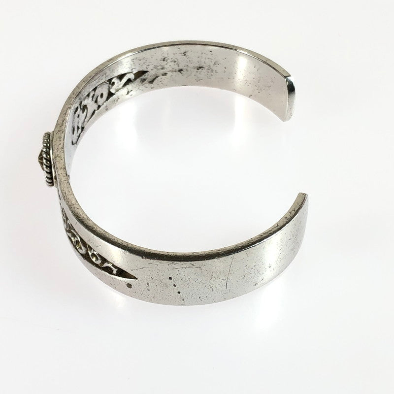 【中古品】【メンズ】 SAAD サード SV925 唐草 太陽神バングル アクセサリー 191-251217-na-03-tag カラー：シルバー 万代Net店