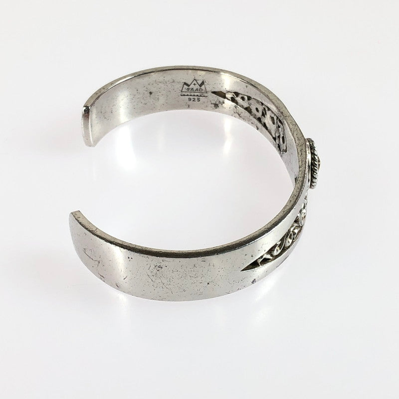 【中古品】【メンズ】 SAAD サード SV925 唐草 太陽神バングル アクセサリー 191-251217-na-03-tag カラー：シルバー 万代Net店